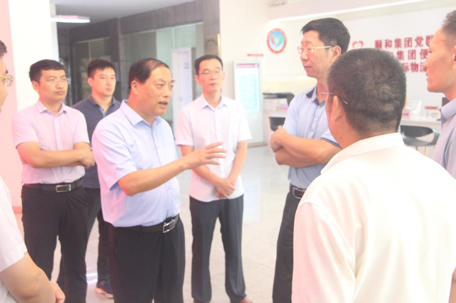 臨沂大學(xué)專家教授到山東順和國際物流有限公司開展臨沂市科技經(jīng)濟融合發(fā)展暨臨沂大學(xué)專家教授蘭山行活動