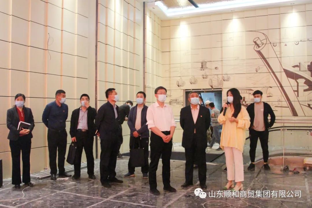 蘭山區(qū)委常委、組織部部長(zhǎng)劉元迅一行蒞臨順和國(guó)際智慧物流園調(diào)研快遞物流行業(yè)黨建工作