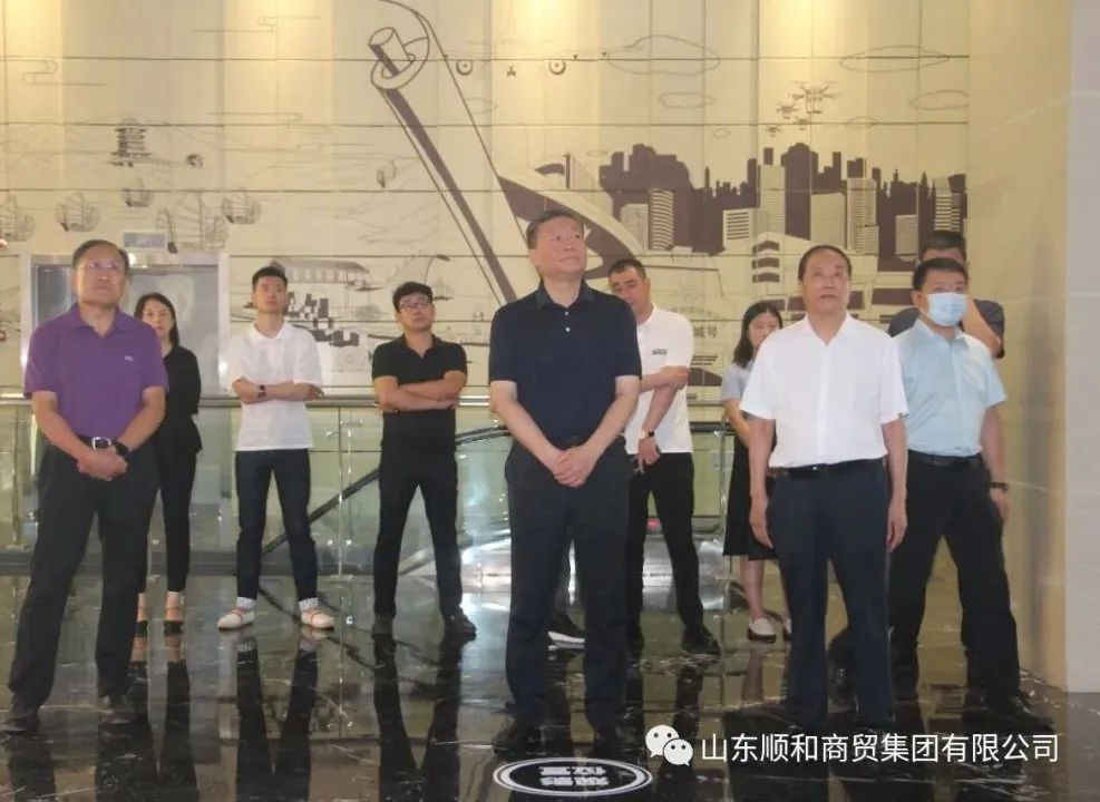 新疆伊犁州黨委副書(shū)記郝建民一行蒞臨順和集團(tuán)參觀考察
